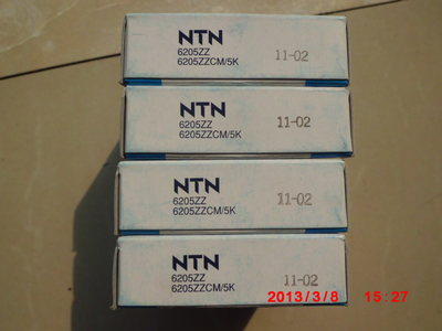 日本原裝軸承NTN深溝球6205ZZCM/5K 廠家價格、圖片與批發指南